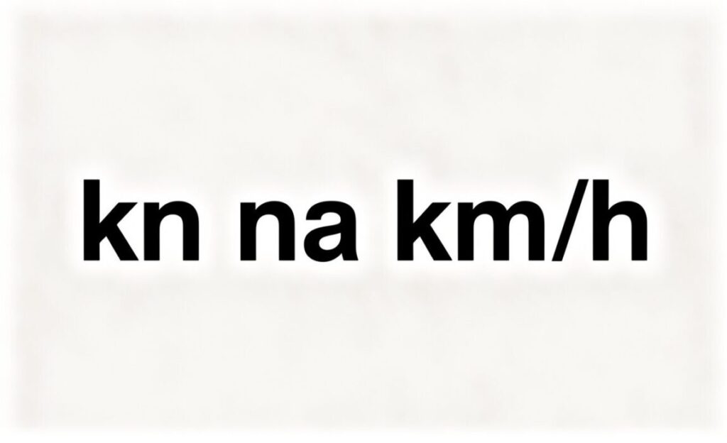 Kalkulator Węzeł na Kilometr na godzinę