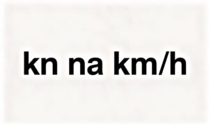Kalkulator Węzeł na Kilometr na godzinę