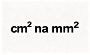 Kalkulator Centymetr kwadratowy na Milimetr kwadratowy