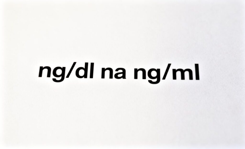 Kalkulator Nanogramy na decylitr na Nanogramy na mililitr