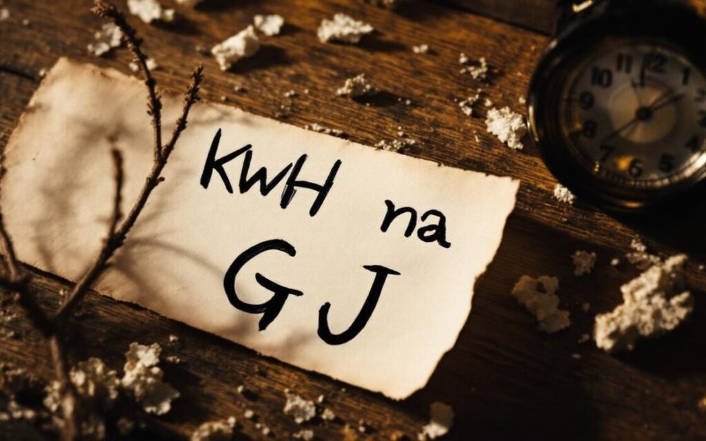 Kalkulator kWh na GJ